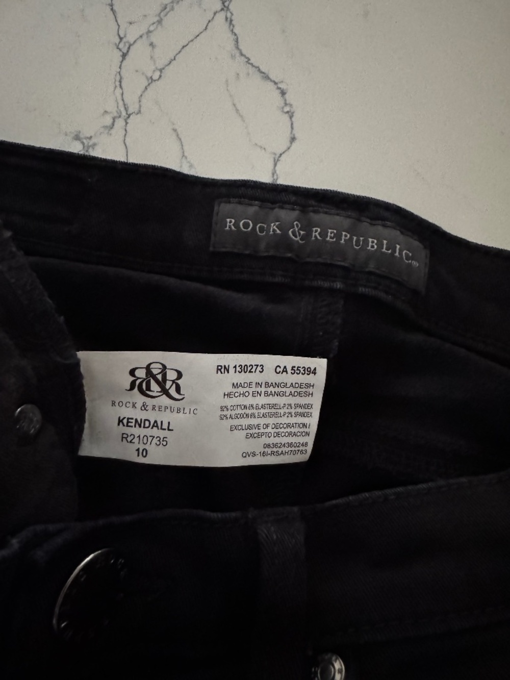 Rock & Republic Kendall Size 10 Crop Capri Jeans - Picture 5 of 5